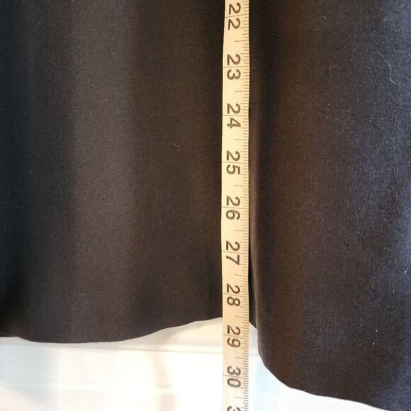 Vintage Banana Republic Classic Silk Cocktail Dress 4 Black - Picture 4 of 10